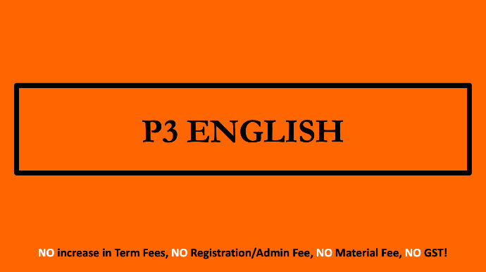 P3 ENGLISH